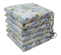 Set 2-4-6 Cuscini Sedie Sfoderabili Panama Coprisedia 40x40x5 cm Made in Italy