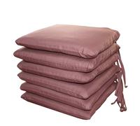 Set 2-4-6 Cuscini Sedie Sfoderabili Panama Coprisedia 40x40x5 cm Made in Italy