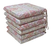 Set 2-4-6 Cuscini Sedie Sfoderabili Panama Coprisedia 40x40x5 cm Made in Italy
