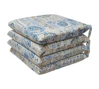 Set 2-4-6 Cuscini Sedie Sfoderabili Panama Coprisedia 40x40x5 cm Made in Italy