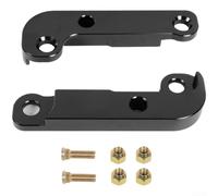 Set 2 Adattatori Sterzo per BMW E36 per m3 Set 2 Adattatori Sterzo | Design leggero 616g, integrità strutturale, resistenza carichi stress, dimensioni compatte 16cm(Black)