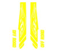 Set 2 Adesivi Forcella Bici 26 - 27,5 -28-29 Pollici MTB Mountain Bike B0036