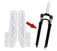 Set 2 Adesivi Forcella Bici 26 - 27,5 -28-29 Pollici MTB Mountain Bike B0036