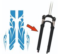 Set 2 Adesivi Forcella Bici 26 - 27,5 -28-29 Pollici MTB Mountain Bike B0037