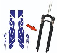 Set 2 Adesivi Forcella Bici 26 - 27,5 -28-29 Pollici MTB Mountain Bike B0037