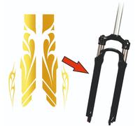 Set 2 Adesivi Forcella Bici 26 - 27,5 -28-29 Pollici MTB Mountain Bike B0037