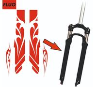 Set 2 Adesivi Forcella Bici 26 - 27,5 -28-29 Pollici MTB Mountain Bike B0037