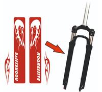 Set 2 Adesivi Forcella Bici 26 - 27,5 -28-29 Pollici MTB Mountain Bike B0038