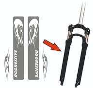 Set 2 Adesivi Forcella Bici 26 - 27,5 -28-29 Pollici MTB Mountain Bike B0038