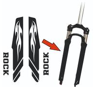 Set 2 Adesivi Forcella Bici 26 - 27,5 -28-29 Pollici MTB Mountain Bike B0039