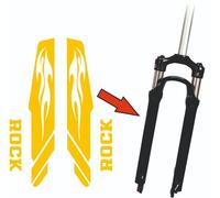 Set 2 Adesivi Forcella Bici 26 - 27,5 -28-29 Pollici MTB Mountain Bike B0039