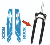 Set 2 Adesivi Forcella Bici 26 - 27,5 -28-29 Pollici MTB Mountain Bike B0039