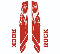Set 2 Adesivi Forcella Bici 26 - 27,5 -28-29 Pollici MTB Mountain Bike B0040