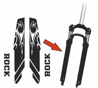 Set 2 Adesivi Forcella Bici 26 - 27,5 -28-29 Pollici MTB Mountain Bike B0040