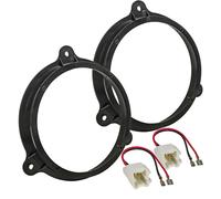 Set 2 Anelli Adattatori + Cavi Casse Anteriori=Posteriori Renault Clio 5 da2019