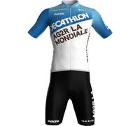 Set (2 articoli) DECATHLON AG2R LA MONDIALE Race 2024 blu/bianco