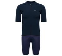Set (2 articoli) Prima Pelle blu scuro
