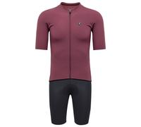 Set (2 articoli) Prima Pelle bordeaux