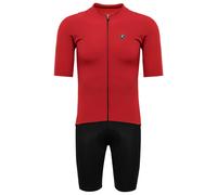 Set (2 articoli) Prima Pelle rosso