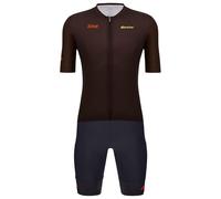 Set (2 articoli) SANTINI Flèche Wallone 2024 marrone