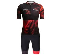 Set (2 articoli) SANTINI Paris- Roubaix ENFER DU NORD 2023 nero/rosso