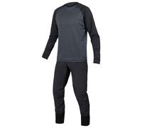Set (2 articoli) Singletrack Fleece nero