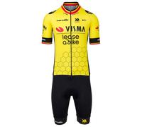 Set (2 articoli) TEAM VISMA LEASE A BIKE CAMPIONE BELGA 2025 nero/rosso