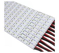 SET 2 BARRE DA 1 METRO STRISCIA LED RIGIDA PROFILO SMD 4014 MONOCOLORE 144 LED/M