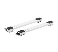 SET 2 BASI ESTENSIBILI 40-60cm TRASPORTO DI MOBILI LAVATRICI FRIGORIFERI 250KG