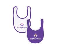 Set 2 bavette di cotone per neonato compatibile con Fiorentina