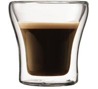 Set 2 bicchieri - BODUM - Assam - Doppia parete - 0,1 l - Trasparente