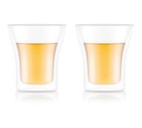Set 2 bicchieri - BODUM - Assam - Doppia parete - 0,2 l - Trasparente