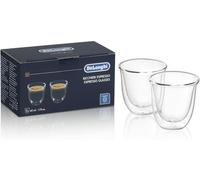 De’Longhi 5513214591 bicchiere da caffè Trasparente 2 pz