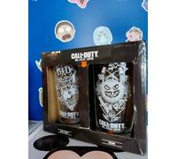 Set 2 Bicchieri Call of Duty Black Ops 4 ACTIVISION Two Pack of Glasses boxed