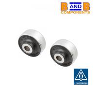 SET 2 BOCCOLE POSTERIORI BRACCIO CONTROLLO ANTERIORE VW GOLF MK4 NEW BEETLE...