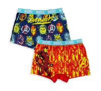 Set 2 Boxer Marvel Avengers ufficiale bambino shorties mutandine intimo 5371