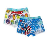 Set 2 Boxer Marvel Avengers ufficiale bambino shorties mutandine intimo 5371