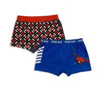 Set 2 Boxer Marvel Spiderman ufficiale bambino shorties mutandine intimo 5587