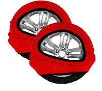 SET 2 CALZE DA NEVE CATENE PER AUTO SUV 4x4 OMOLOGATE EN-16662-1 -TG. M L XL XXL