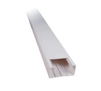 SET 2 CANALINA ELETTRICA PASSACAVI PLASTICA 2MT 16X16MM AUTOADESIVA CT2 5621616A