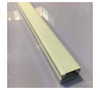 SET 2 CANALINA PASSACAVO SINGOLA 2 METRI 25 X 17 MM BIANCO SINGOLO 60771