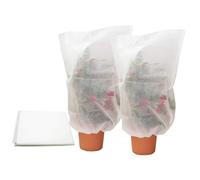 Set 2 Cappucci di Protezione per Piante in TNT 100X80 cm Sacchi Antigelo Telo Copri Pianta