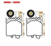 Set 2 Carburatori Carb 1980-1981 per ristrutturazione e riparazione CM400E CM400