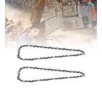 Set 2 Catene Motosega 76 maglie - passo 325” spessore 1.5mm - per Barra 50cm/20" - Basso Contraccolpo, Alta Durata - Qualità Tedesca Terra Ricambi - Per Uso Agricolo, Forestale e Fai da te.
