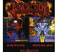 SET 2 CD BENEDICTION GRIND BASTARD + ORGANIZED CHAOS NUOVO SIGILLATO