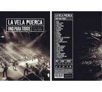 SET 2 CD + DVD (3 pezzi) LA VELA PUERCA UNO PARA TODOS EN VIVO LUNA PARK...