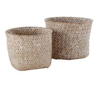 Set 2 cestini Mika beige Beige