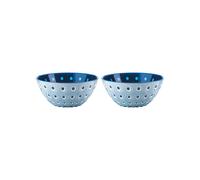 GUZZINI Set 2 Ciotoline Le Murrine in San D 12,5 Cm Azzurro, Bianco, Blu