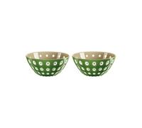 Guzzini - Set 2 ciotole in SAN, Le Murrine (V.Muschio/Bianco/Sabbia)