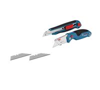 SET 2 COLTELLI DA TAGLIO PROFESSIONALI BOSCH 1600A016BM